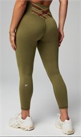 Fabletics High-Waisted 7/8 Legging Dark moss Twill