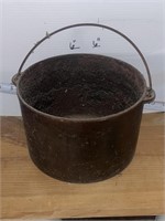 6 inch tall by 10 inch and diameter cast-iron