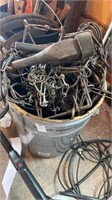 Bucket of Chain & Metal