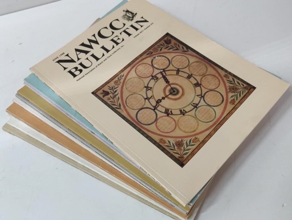 Nawcc Bulletin Watch & Clock Collector Books