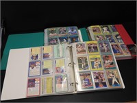 3 Binders Vintage Baseball Cards