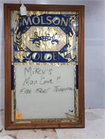 Molson Golden Framed Sign