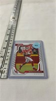 Patrick Mahomes II football card