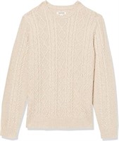 Goodthreads Mens Supersoft Long-Sleeve Cable Knit