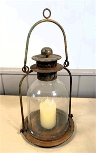 large candle lantern decoration