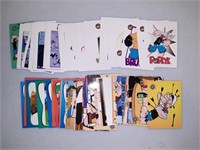 Lot of 85 Popeye cards