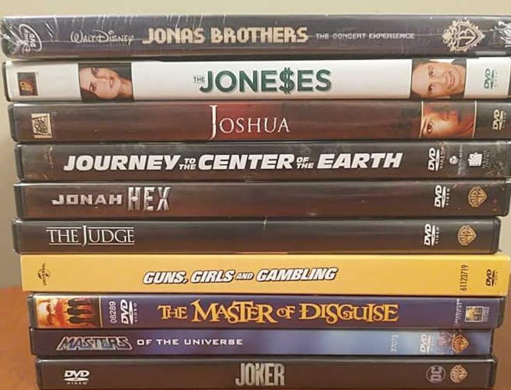 Movie Lovers, Cinephiles, Film Buffs-DVDs & VHS Galore