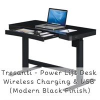 Tresanti - Lift Desk W/Wireless Charging (In Box)