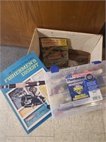 Fishing Tackle Box & Related Books