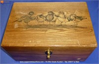 Wooden Ducks Unlimited Rifle Cleaning Box