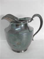 7.75" Silver Plated Water Pitcher Superior 7028