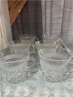 Punch bowl cups