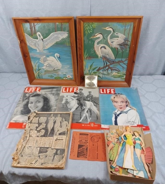 Life magazines 1940 and 1960, Eaton's Catalogue