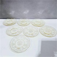 7 cameo plates