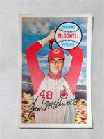 1969 Sam McDowell MLB Promo 3-D Card