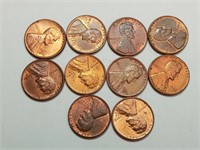 OF) uncirculated wheat pennies