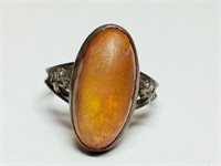 OF) vintage sterling silver ring size 6