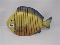 Divided Movable Wood Yellow Fish