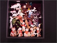 Group of miniature figurines of