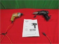 Black And Decker Drill, Craftsman Heat Gun