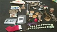 Pencil Box-Assorted Jewelry Patches, & Trinkets
