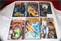 Lot of 6 Various Comics - Bagged and Boarded