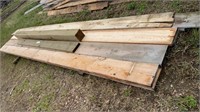 2 Piles of Asst. Dimensional Lumber
