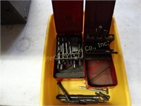 Used Drill Bits with Snap On Box