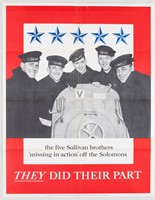 THE FIVE SULLIVAN BROTHERS POSTER