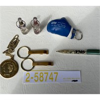 Assorted Vintage Keychains Promotional Gifts