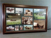 Beautiful Western Themed Wall Hanging Measures
