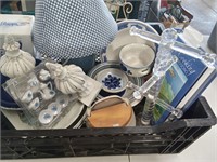 Blue and White Box Lot