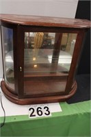 Lighted Display Curio 29.25"T X 32.5"W X 12"D