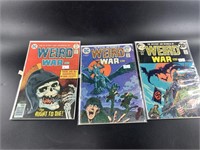 3 Weird War Tale Comics issues #13, 23, 49 estimat