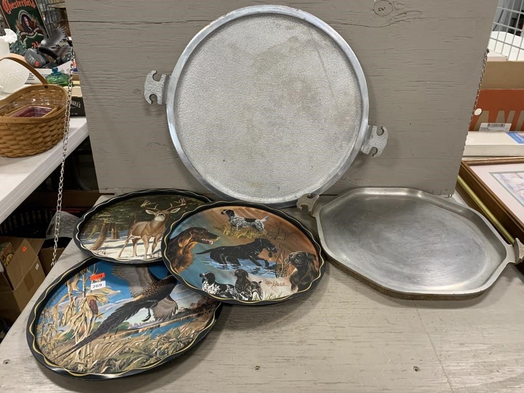 Assorted Serving Trays