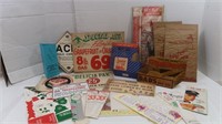 Vintage Signs, Placards, Pop Containers & more