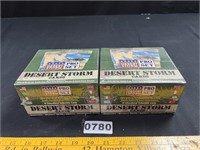 (2) Sealed Desert Storm Wax Boxes