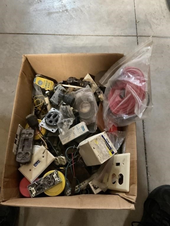 Huge Box of Electrical Supplies PU ONLY
