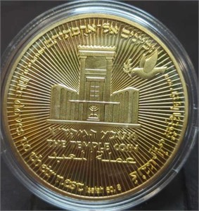 The temple coin challenge coin