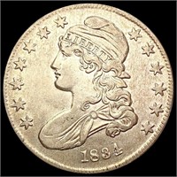 1834 Capped Bust Half Dollar CLOSELY UNCIRCULATED