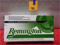 Remington 40 S&W 180gr MC 50rnds