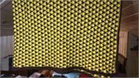 Vintage Crochet Blanket Approx 88x74”