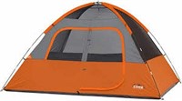 CORE 6 PERSON 11'X9' DOME TENT ORANGE GRAY