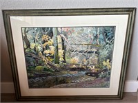 Water Color Print By Rick Demont
