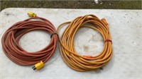 2 Heavy Duty Extension Cords Look To Be 50ft Each