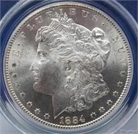 1884-CC $1 PCGS MS 65
