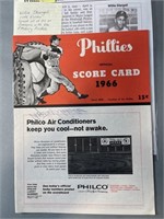 (1): 1 Autograph -Willie Stargell: 1966 Phillies O