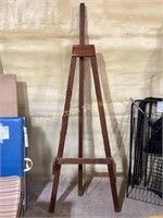 Wooden Easel please see photos for wear marks on
