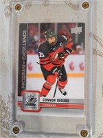 Connor Bedard hockey card