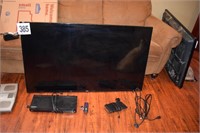 TCL 54" TV with DVD & Remote TV Antenna